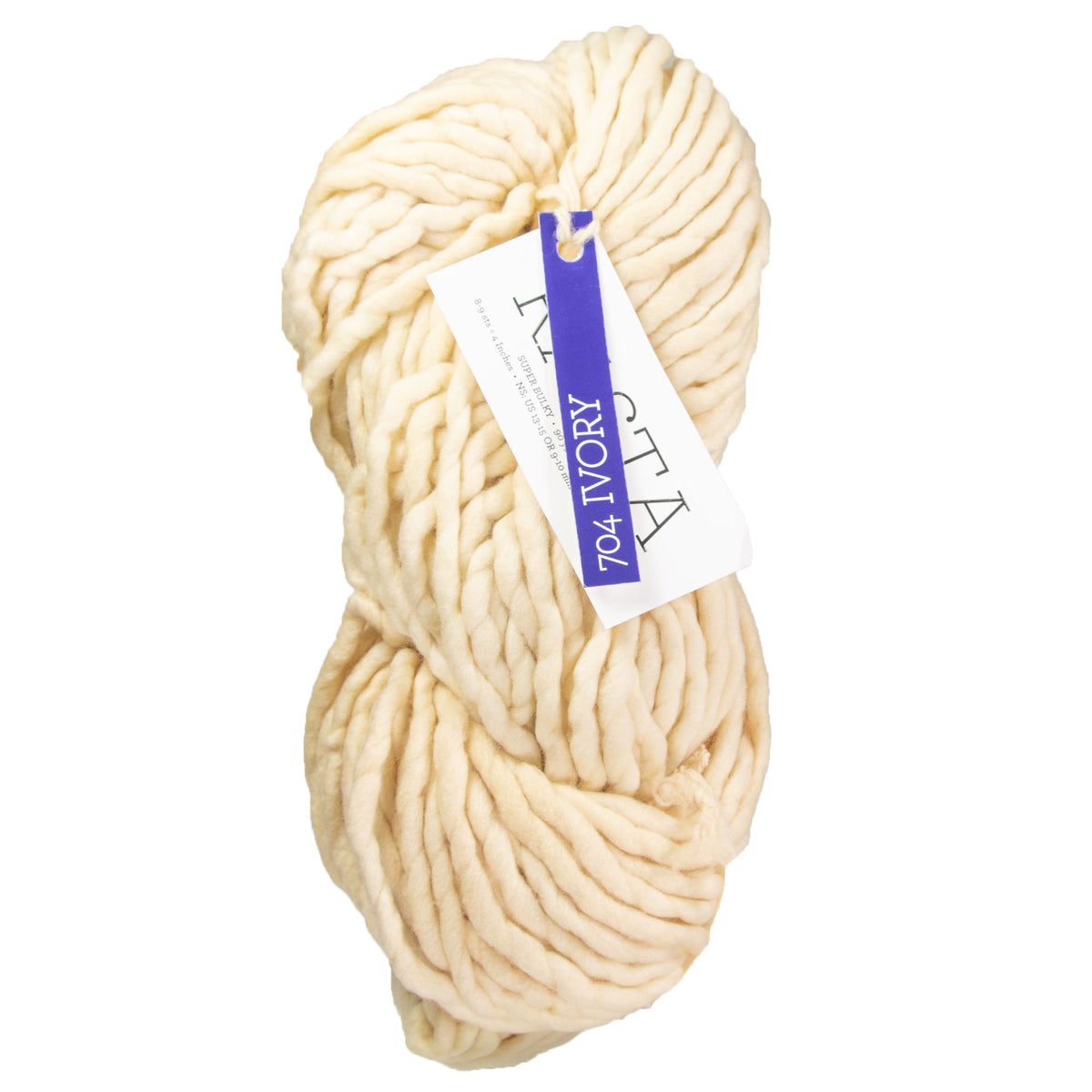 Malabrigo Rasta Yarn - 704 Ivory - Zoom Image
