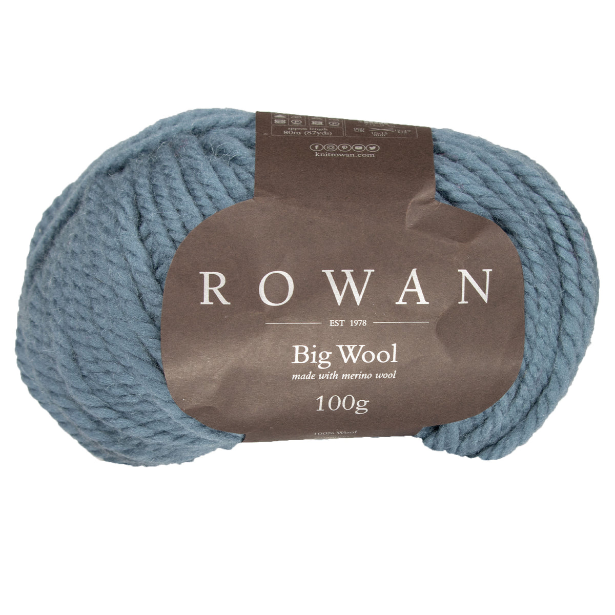 Rowan Big Wool Yarn - 86 Normandy - Zoom Image
