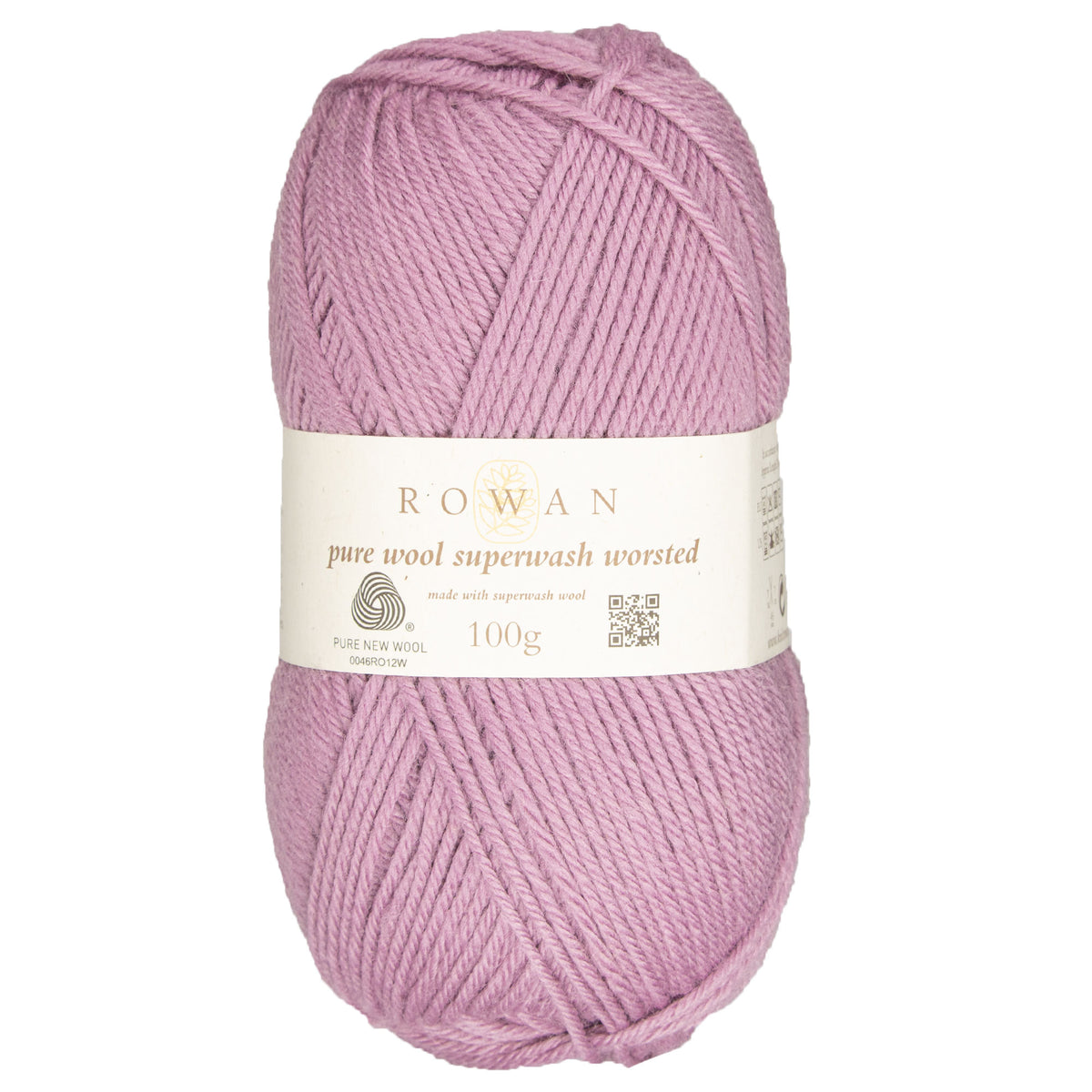 Rowan Pure Wool Superwash Worsted Yarn - 191 Mauve Mist - Zoom Image
