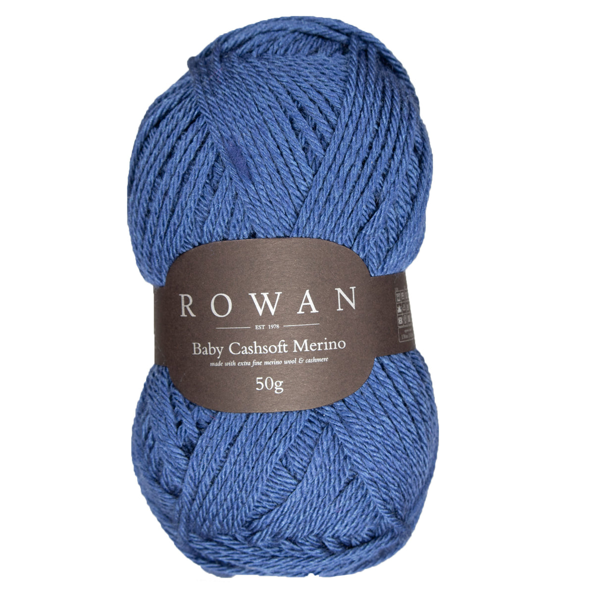 Rowan Baby Cashsoft Merino Yarn - 112 Denim - Zoom Image