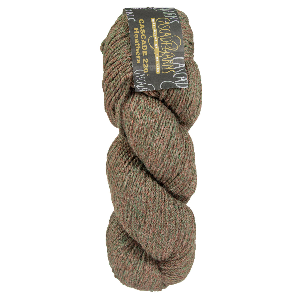 Cascade 220 Yarn - 9696 Copper Heather - Zoom Image