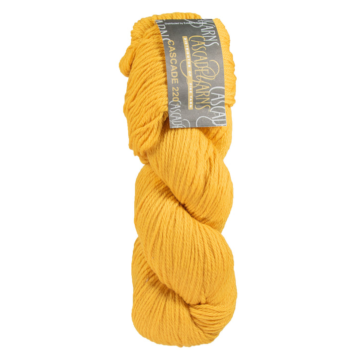 Cascade 220 Yarn - 7827 Goldenrod - Zoom Image