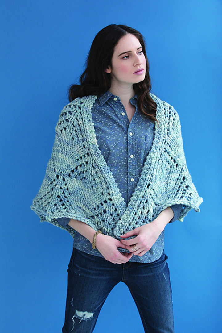 Malabrigo TriBeCa Patterns - Reade Shawl - PDF Download - Extra Image