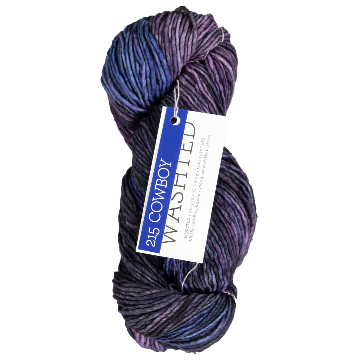 Malabrigo Washted Yarn - 215 Cowboy - Zoom Image
