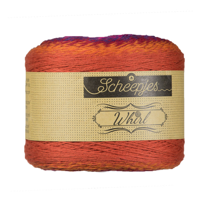 Scheepjes Whirl Yarn - 764 Red Velvet Sunrise - Zoom Image