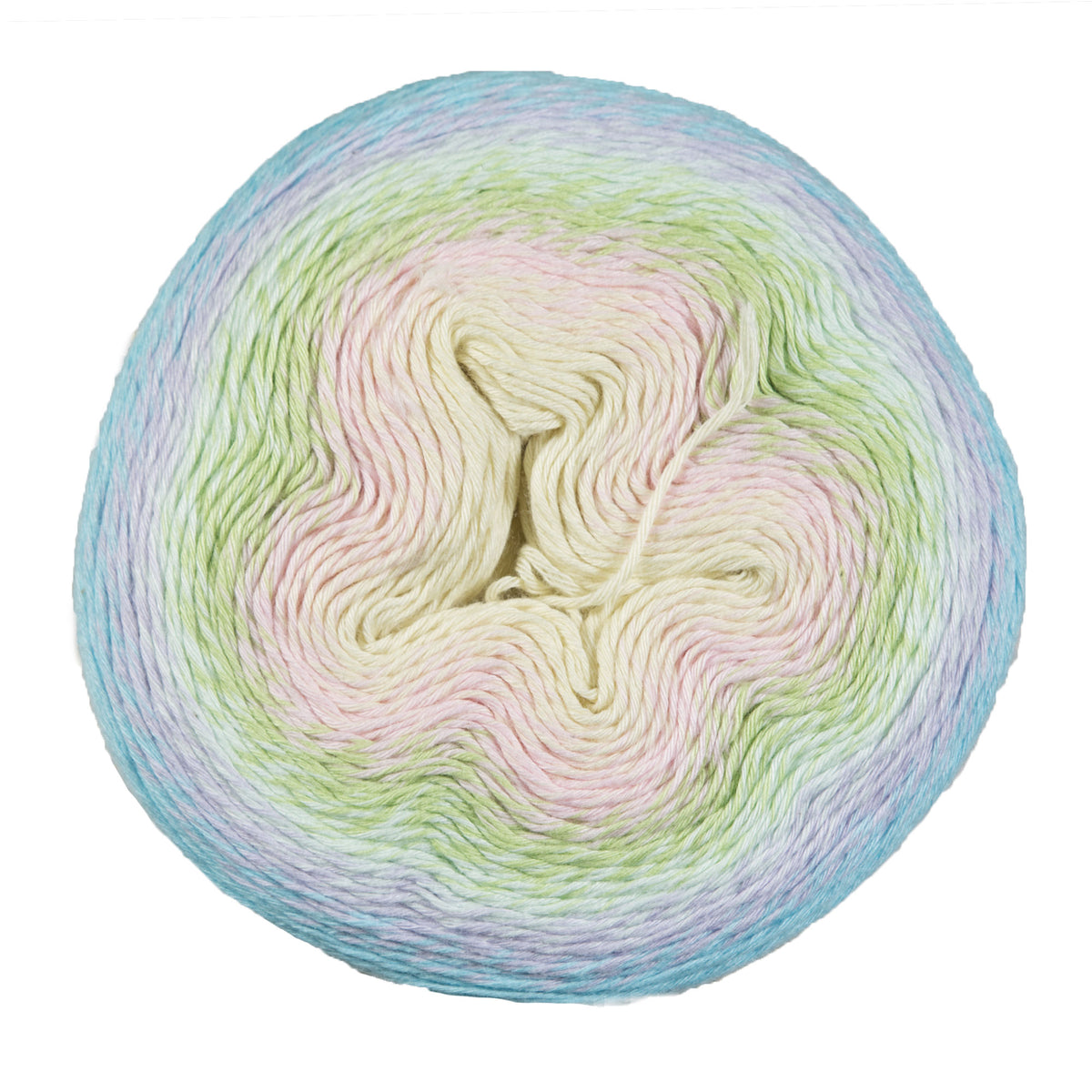 Scheepjes Whirl Yarn - 767 Melting Macaron - Zoom Image