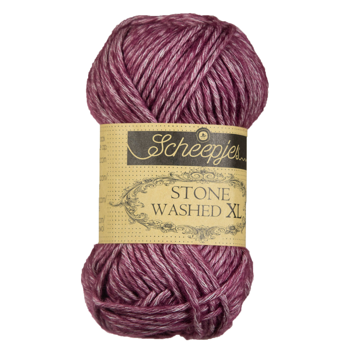 Scheepjes Stone Washed XL Yarn - 850 Garnet - Zoom Image
