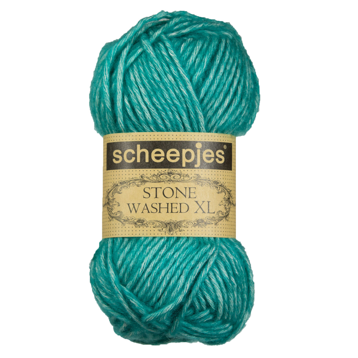 Scheepjes Stone Washed XL Yarn - 855 Green Agate - Zoom Image
