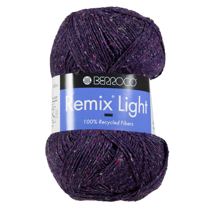 Berroco Remix Light Yarn - 6973 Eggplant - Zoom Image