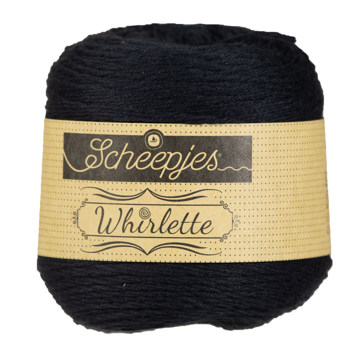 Scheepjes Whirlette Yarn - 851 Liquorice - Zoom Image