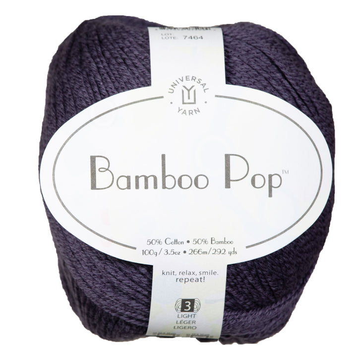 Universal Yarn Bamboo Pop Yarn - 128 Nightshade - Zoom Image