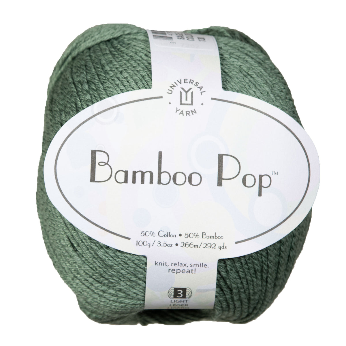 Universal Yarn Bamboo Pop Yarn - 130 Sage - Zoom Image