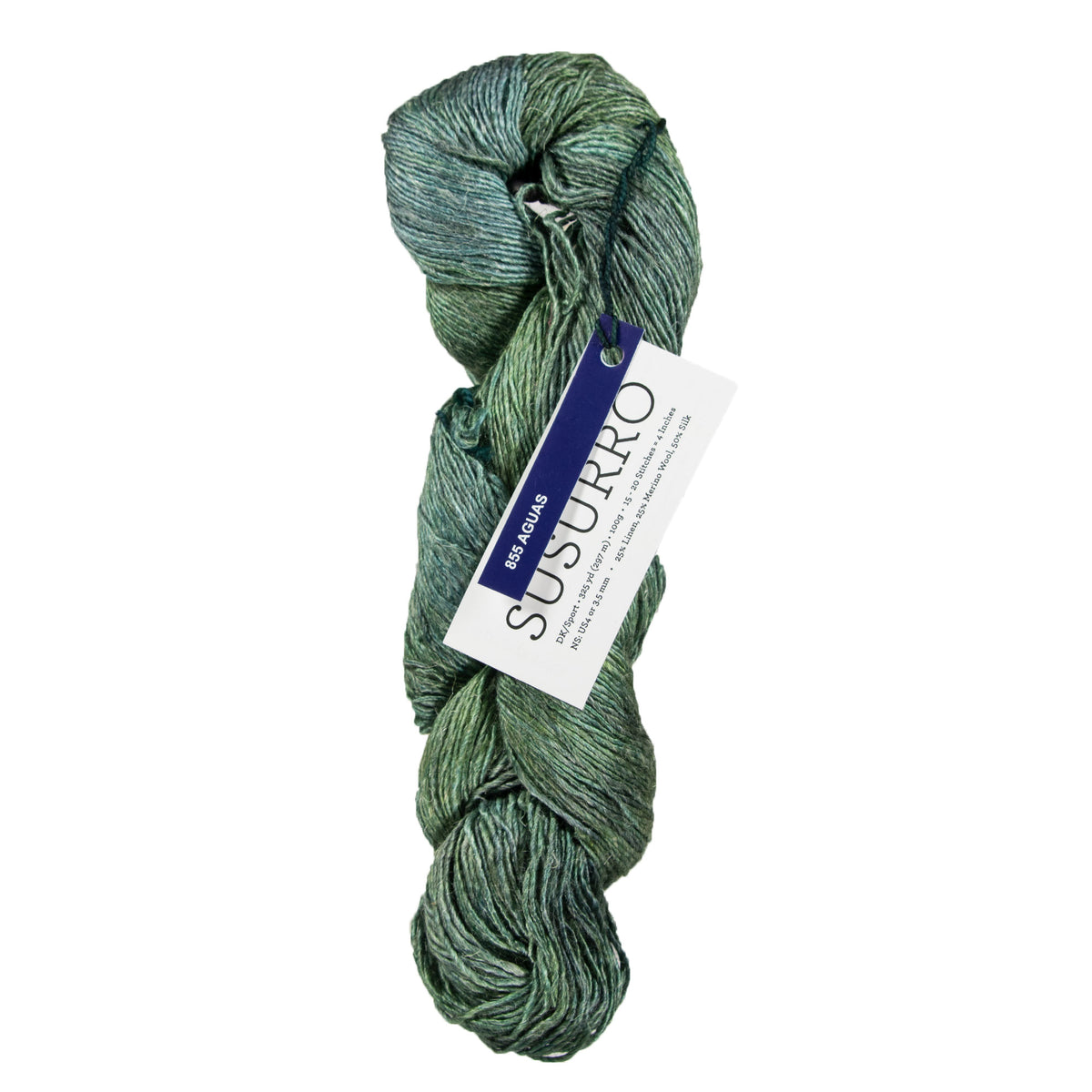 Malabrigo Susurro Yarn - 855 Aguas - Zoom Image

