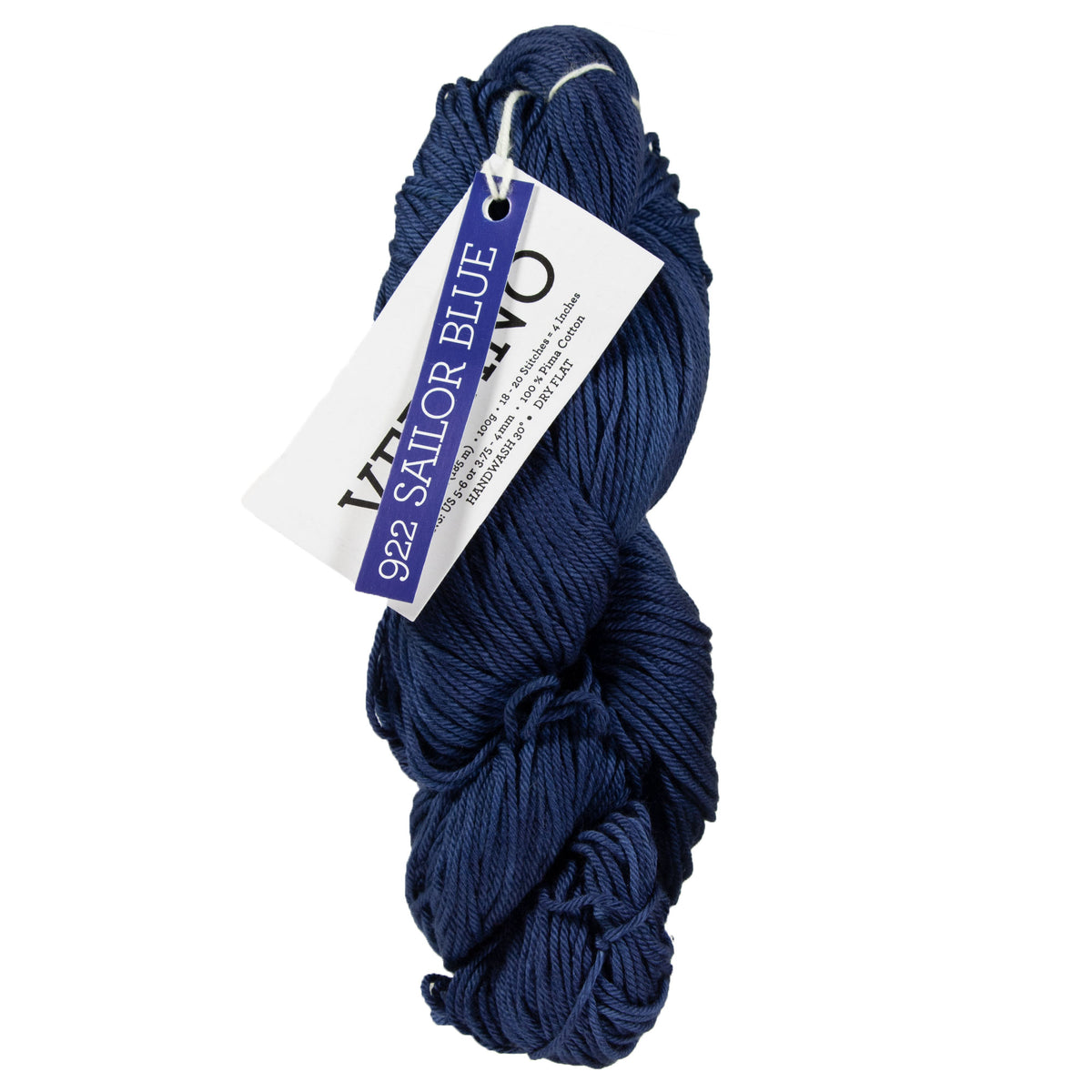 Malabrigo Verano Yarn - 922 Sailor Blue - Zoom Image