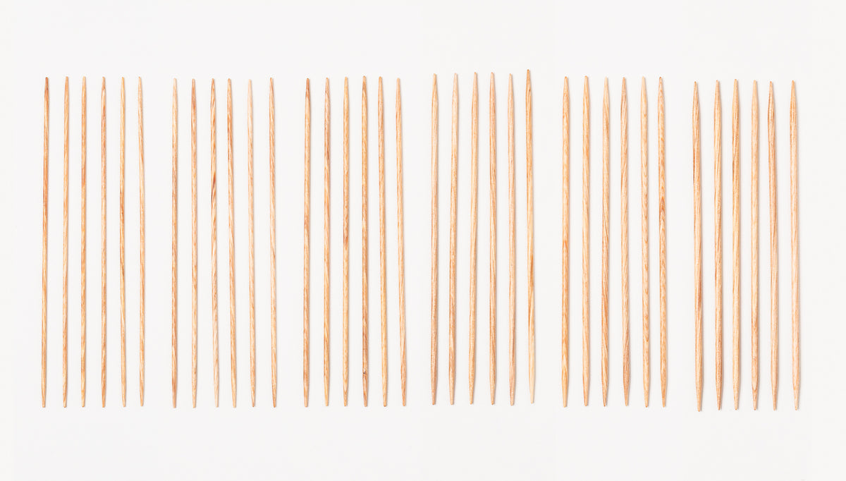 Knit Picks Sunstruck Double Pointed Needles Set 6" - US 0-3

