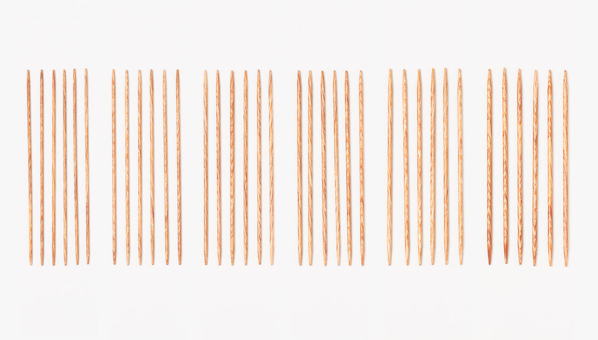 Knit Picks Sunstruck Double Pointed Needles Set 5" - US 0-3
