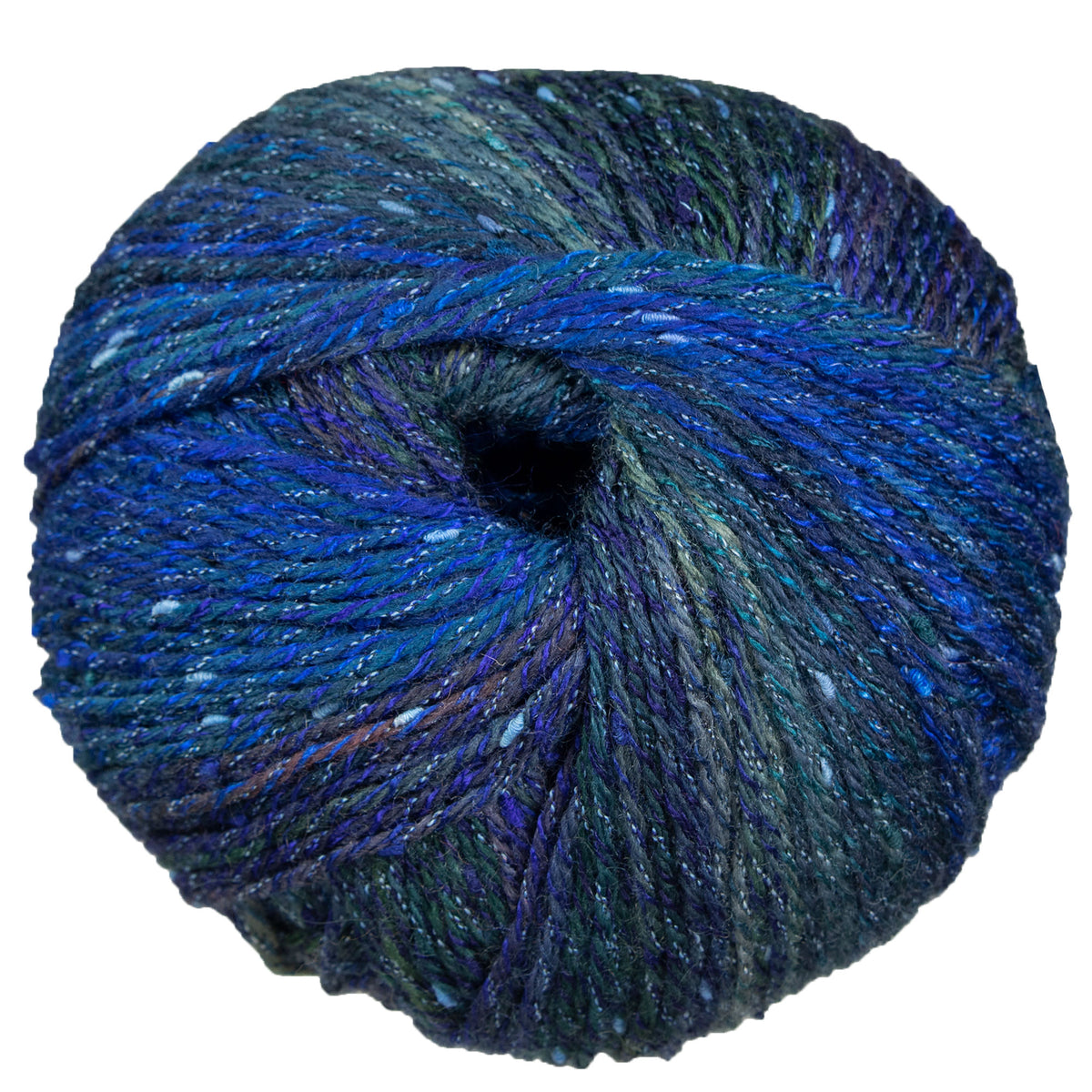 Berroco Sesame Yarn - 7424 Blue Poppy - Zoom Image