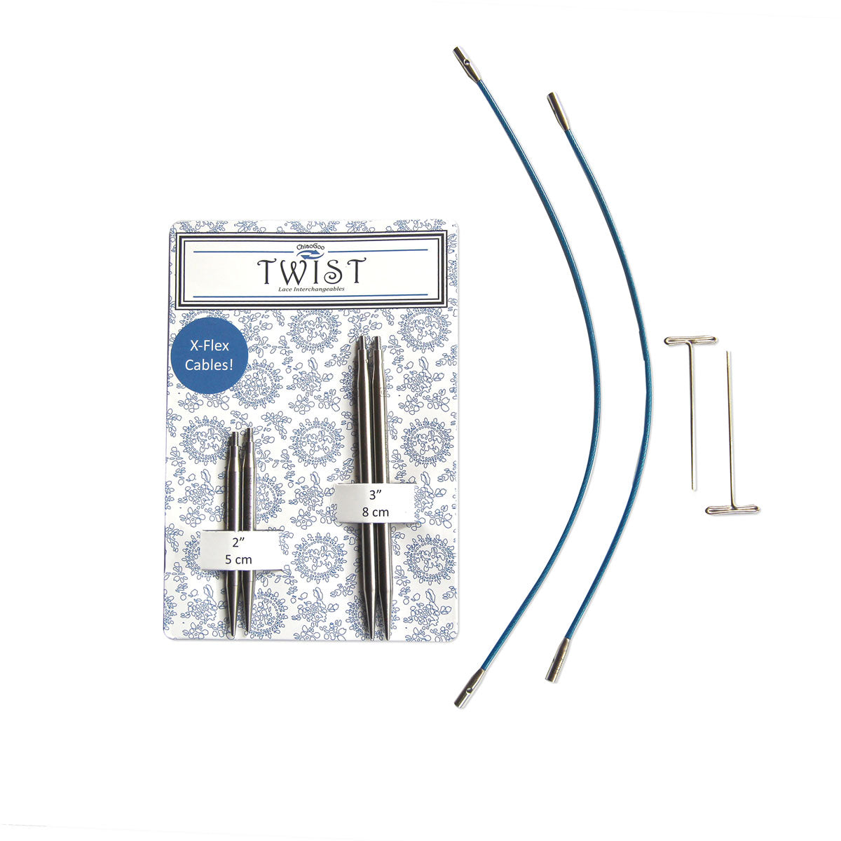 ChiaoGoo TWIST Interchangeable Short Tips Combo Pack Needles - US 4 (3.5mm) - Extra Image
