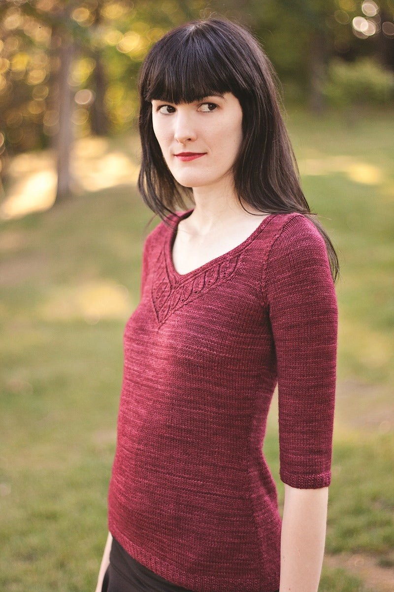 Malabrigo Book 12: Elements Patterns - Arder Pullover - PDF Download - Extra Image