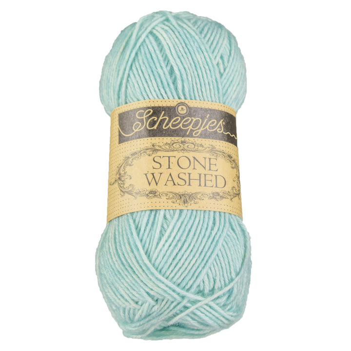 Scheepjes Stone Washed Yarn - 813 Amazonite - Zoom Image