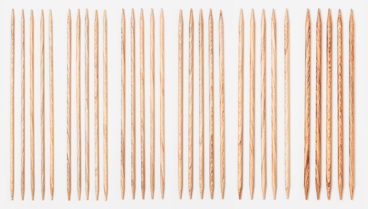 Knit Picks Sunstruck Double Pointed Needles Set 8" - US 4-9
