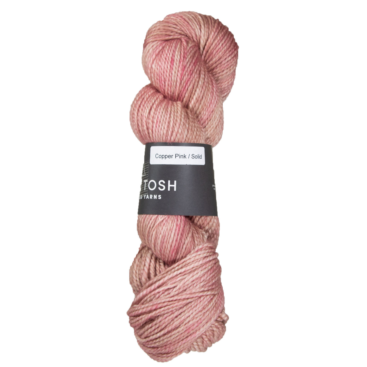 Madelinetosh Farm Twist Yarn - Copper Pink (Solid) - Zoom Image