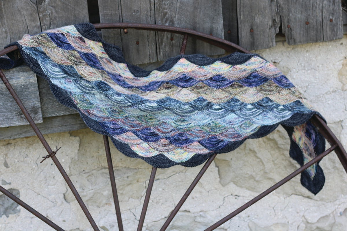 Koigu Pencil Box 2.0 Collection Patterns - Petite Shawl - PDF Download - Extra Image
