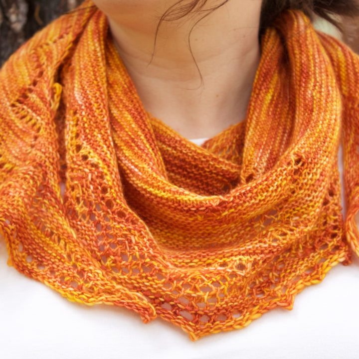Heather's Cholula Chevrons Shawl - Main Image 6