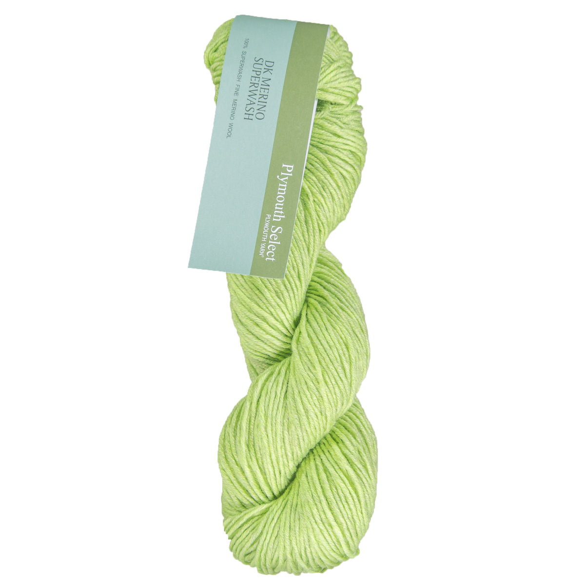 Plymouth Yarn DK Merino Superwash Yarn - 1148 Lime Heather - Zoom Image