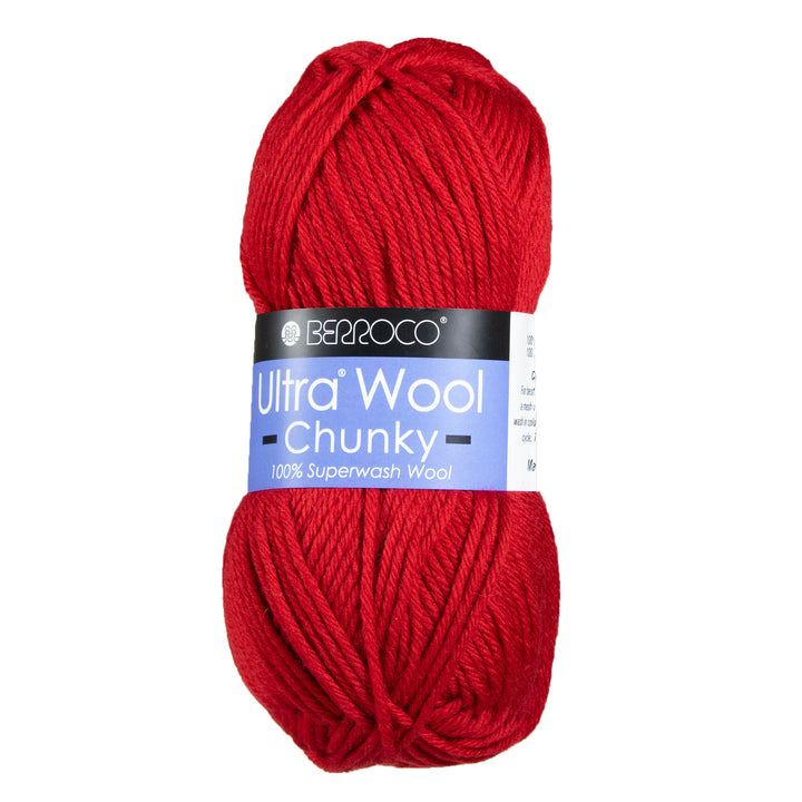 Berroco Ultra Wool Chunky Yarn - 4350 Chili - Zoom Image