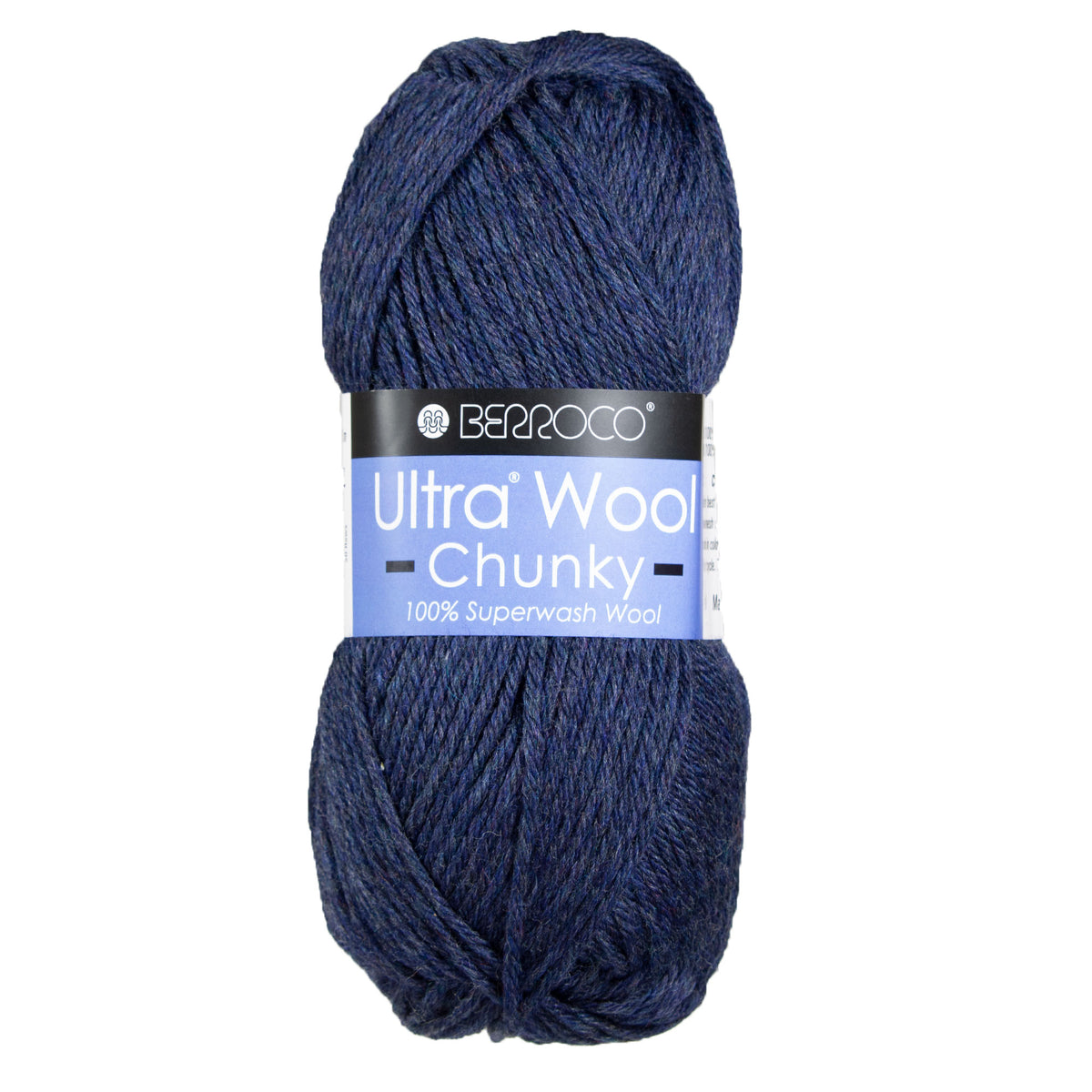 Berroco Ultra Wool Chunky Yarn - 43154 Denim - Zoom Image
