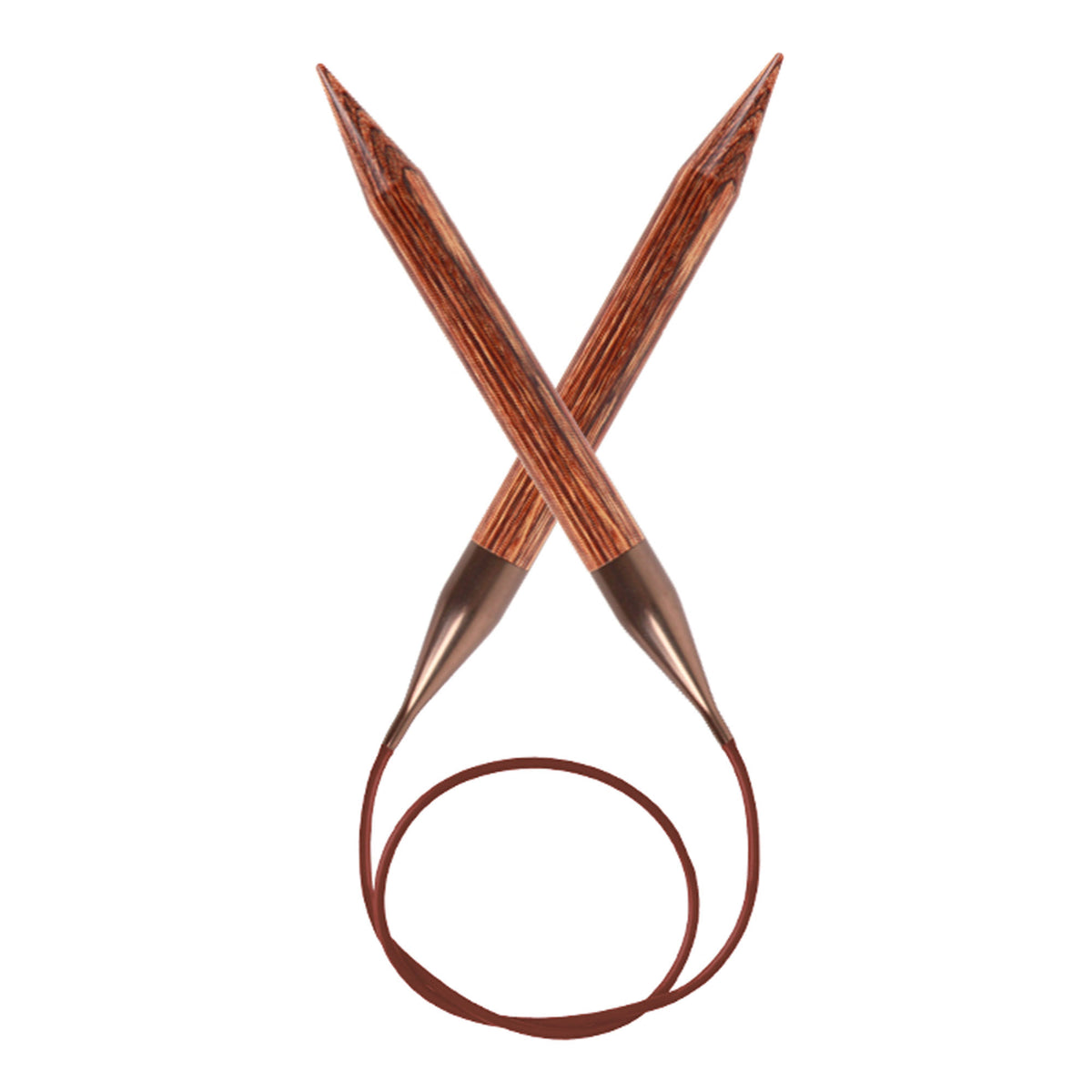 KnitPro Ginger Fixed Circular Needles - US 10.5 (6.5mm) 32" - Zoom Image