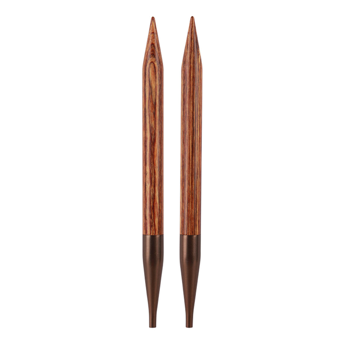 KnitPro Ginger Special Interchangeable Tips - US 3 (3.25mm) 4" (for 16" cables) - Extra Image
