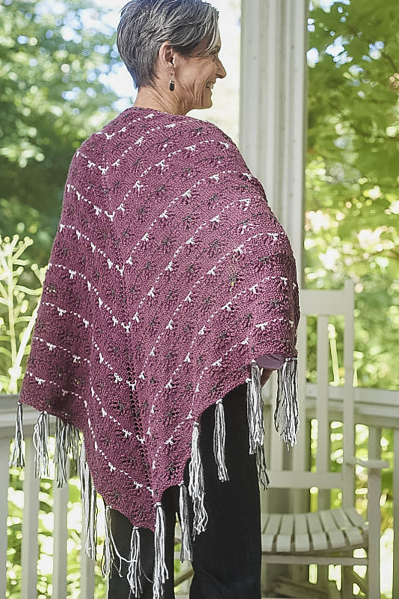 Berroco Ultra Wool Fine Spring 2020 Collection Patterns - Marblehead - PDF Download - Extra Image
