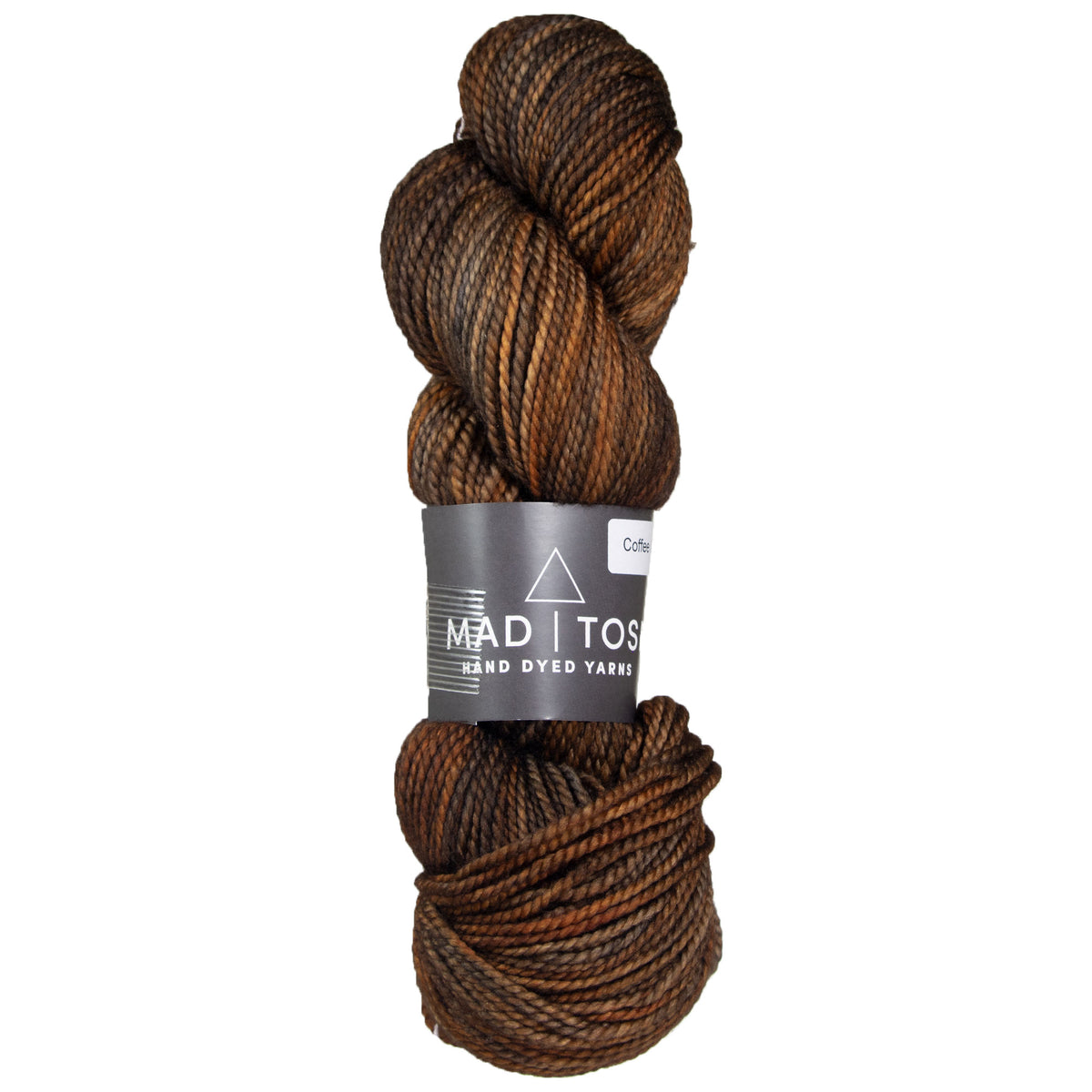 Madelinetosh Farm Twist Yarn - Coffee Grounds - Zoom Image
