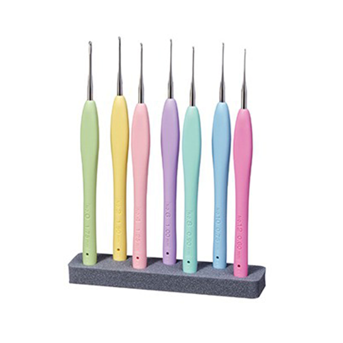 Clover Amour Crochet Hook Sets - Amour Steel Hook Set - Zoom Image
