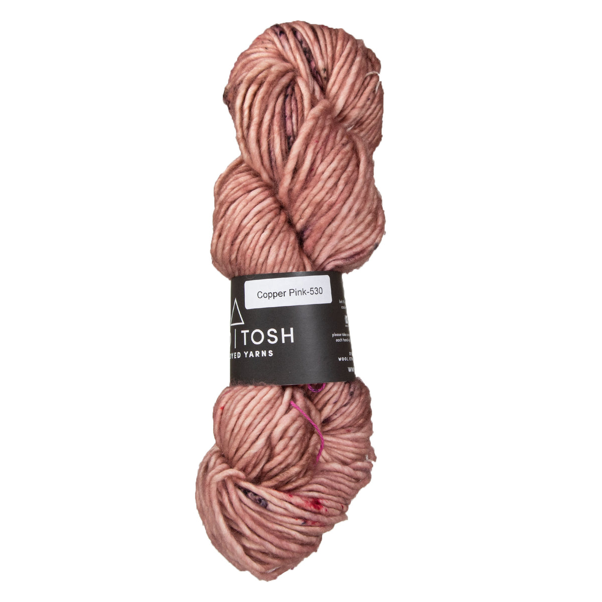 Madelinetosh A.S.A.P. Yarn - Copper Pink - Zoom Image
