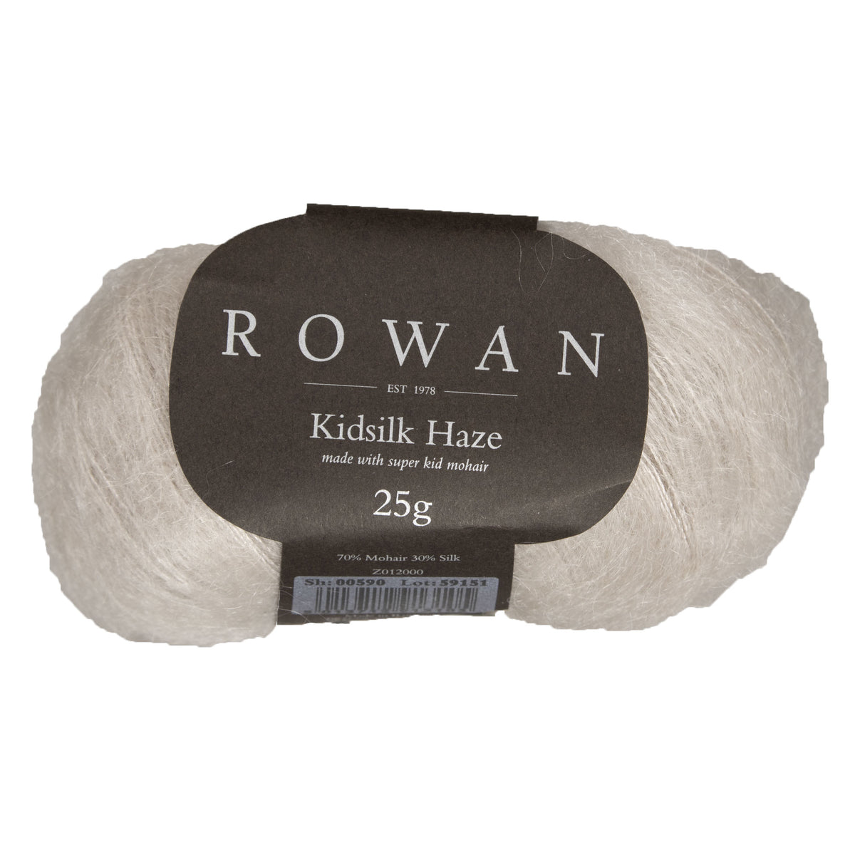 Rowan Kidsilk Haze Yarn - 590 Pearl - Zoom Image