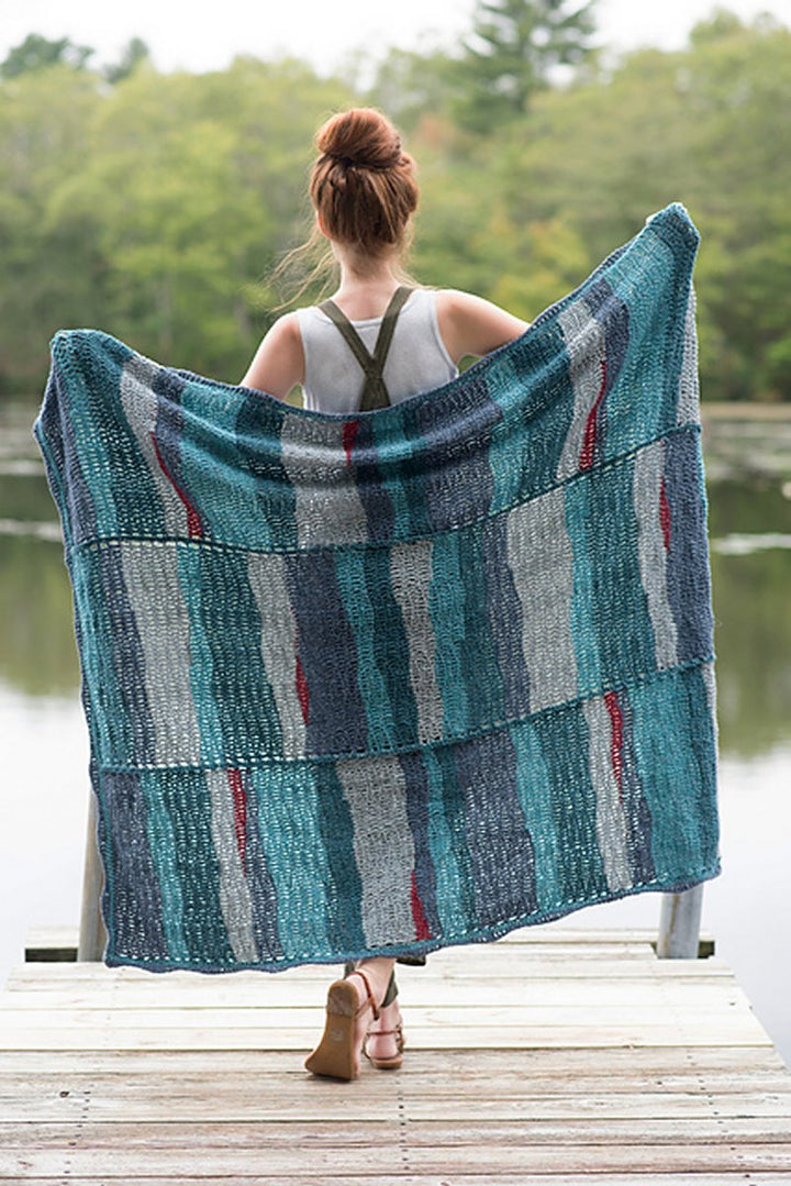 Berroco Remix Crochet Monet's Ocean Blanket Kit - Extra Image