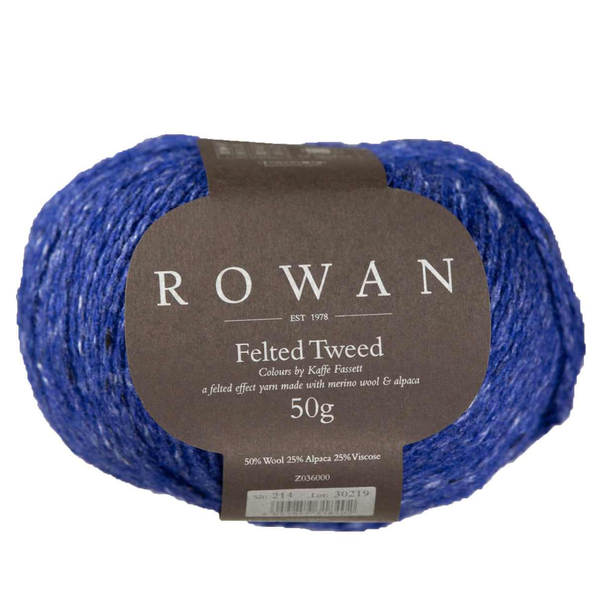 Rowan Felted Tweed Yarn - 214 Ultramarine- Kaffe Fassett Colours - Zoom Image