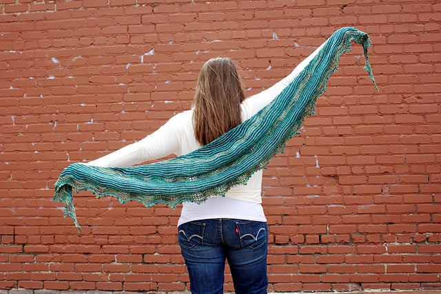 Rachel's Ripple Effect Shawl - Main Image 7