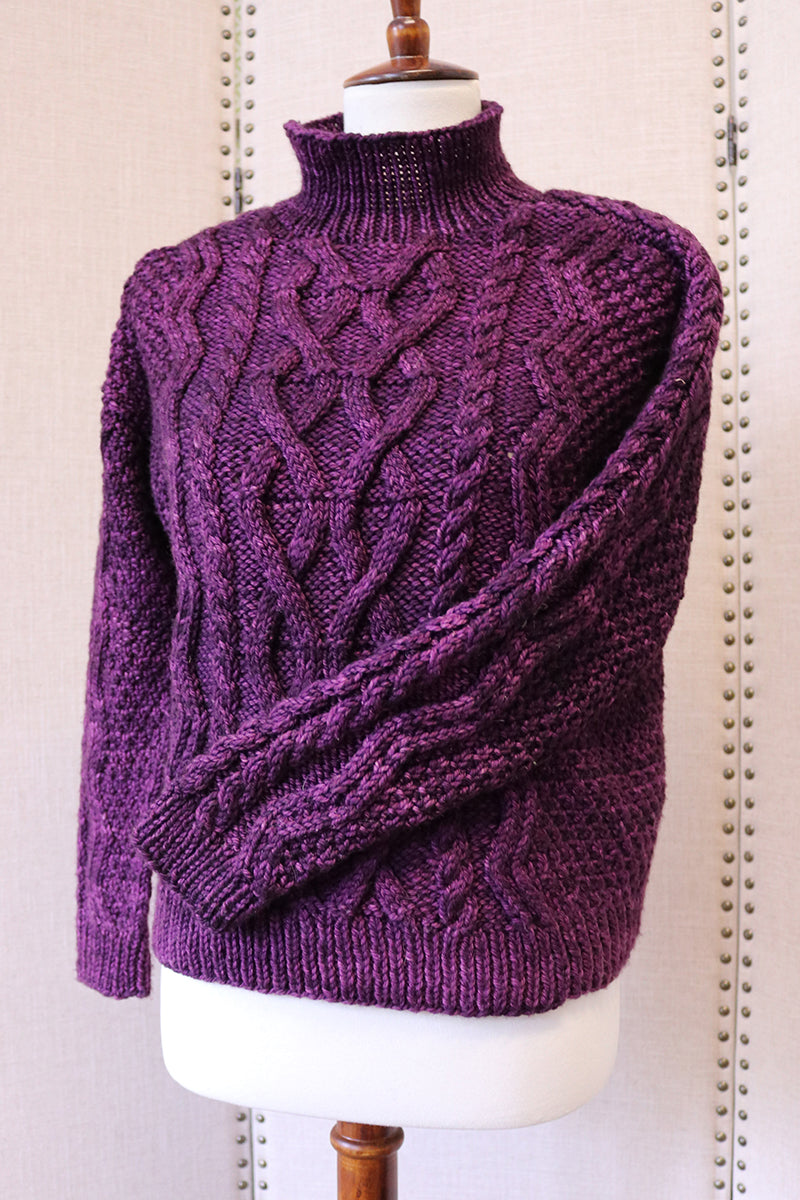 Madelinetosh Tosh Patterns - Clara Cables - PDF Download - Extra Image
