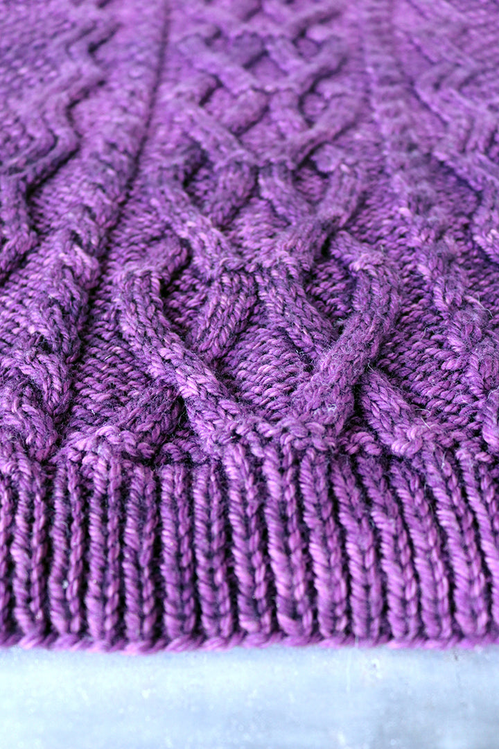 Madelinetosh Tosh Patterns - Clara Cables - PDF Download - Extra Image