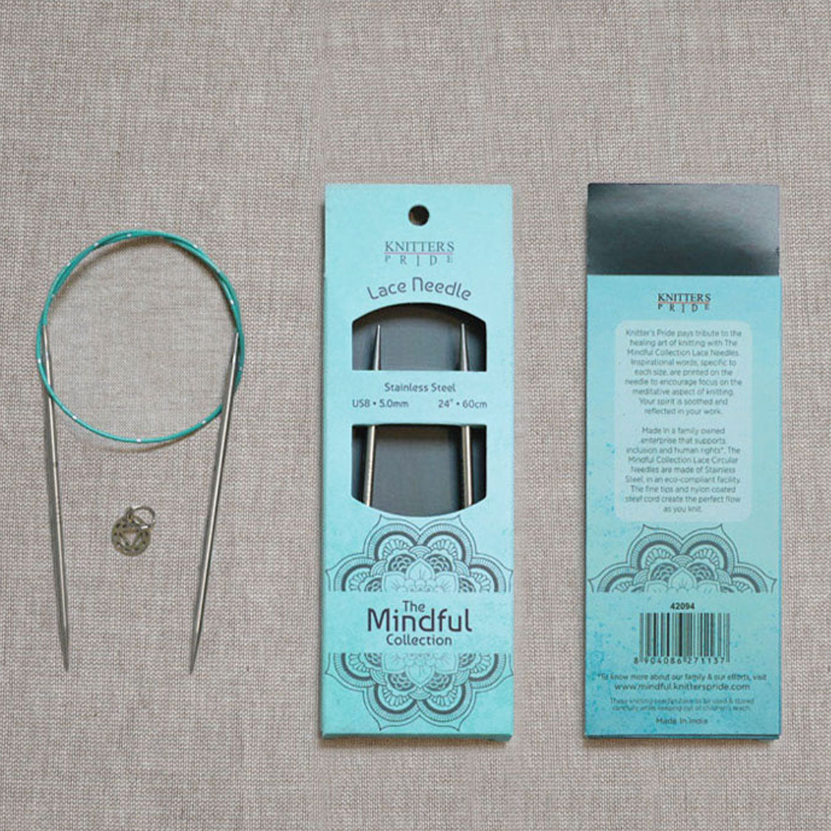 KnitPro Mindful Collection Fixed Circular Needles - 16'' US 13 - Extra Image