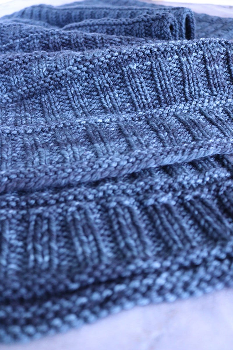 Madelinetosh Tosh Patterns - Texture Scarf - PDF Download - Extra Image