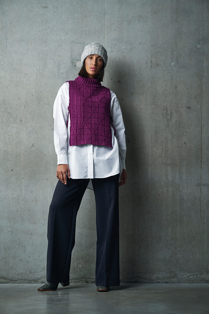 Rowan My London PDF Patterns - Broadgate Tabard - PDF Download - Extra Image