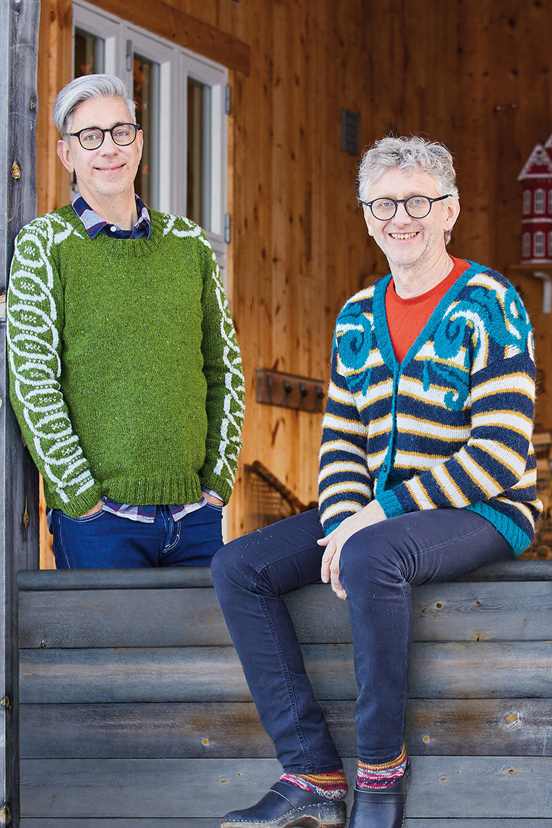 Rowan Arne and Carlos New Nordic PDF Patterns - Gjoran Sweater - PDF Download - Extra Image
