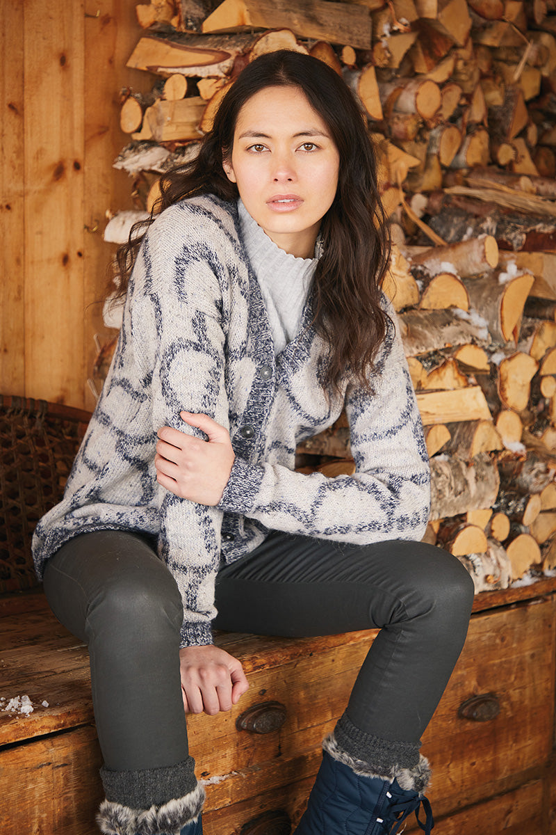Rowan Arne and Carlos New Nordic PDF Patterns - Trym Cardigan - PDF Download - Extra Image