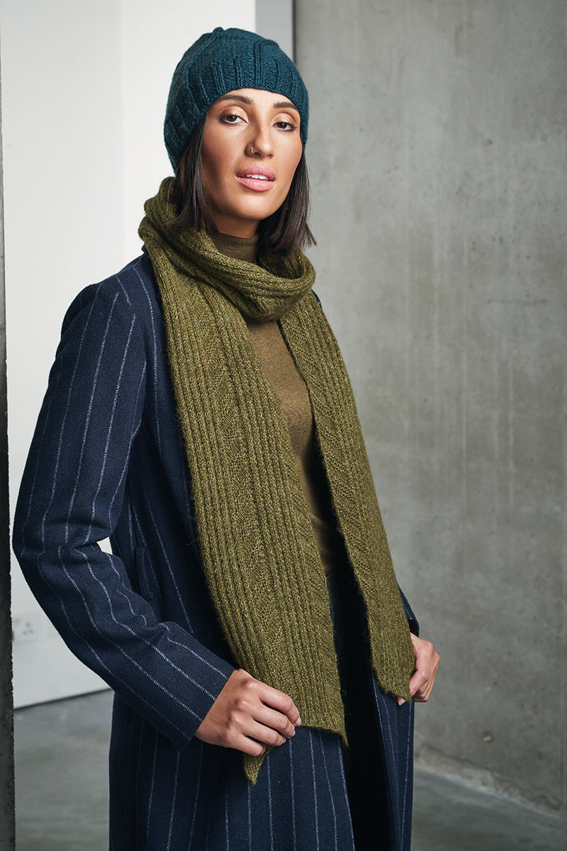 Rowan My London PDF Patterns - Lauderdale Scarf - PDF Download - Extra Image
