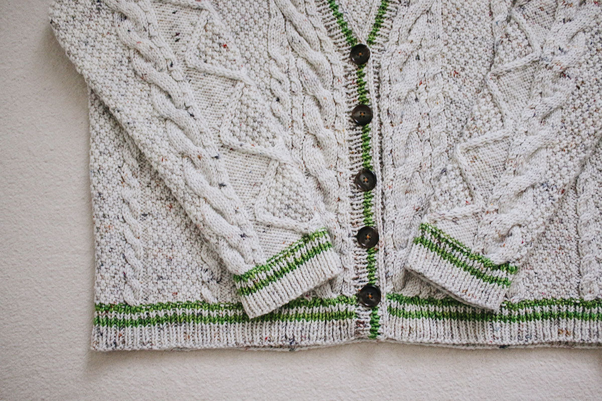Madelinetosh Tosh Patterns - Folklore Cardigan - PDF Download - Extra Image